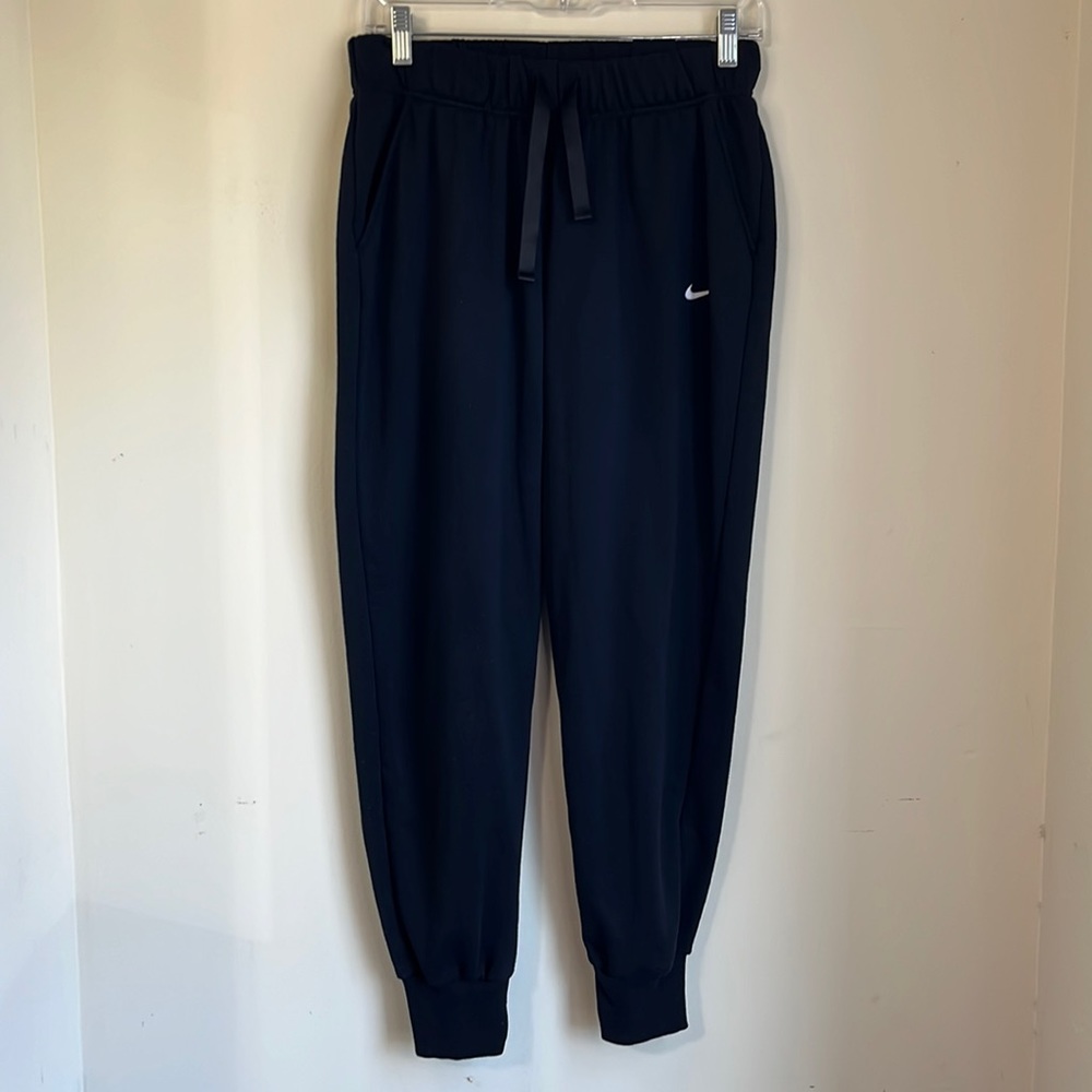 Nike Dri-Fit Black Fleece Joggers Size S
